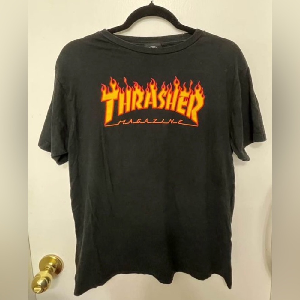 Thrasher Flame Logo T-shirt men’s medium